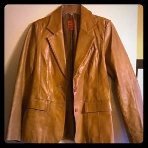 Leather Coat - James Carlisle Nordstrom Exclusive